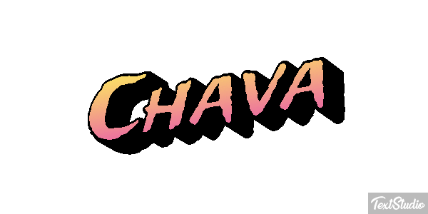 Chava Text effect