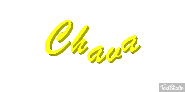 Chava Text effect