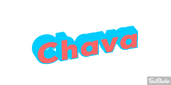 Chava Text effect