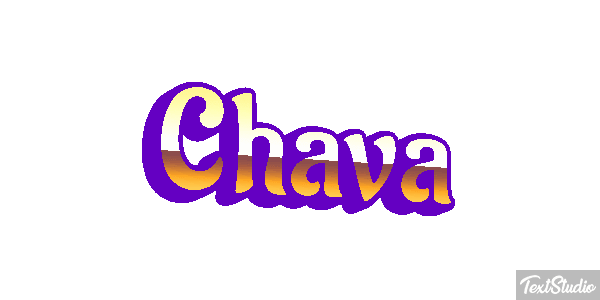 Chava Text effect