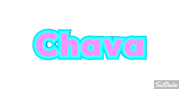 Chava Text effect