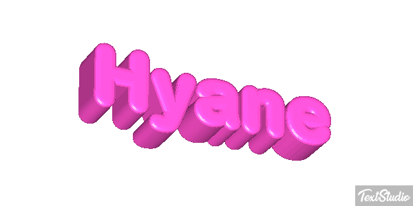 Hyäne Texteffekt