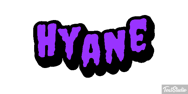 Hyäne Texteffekt