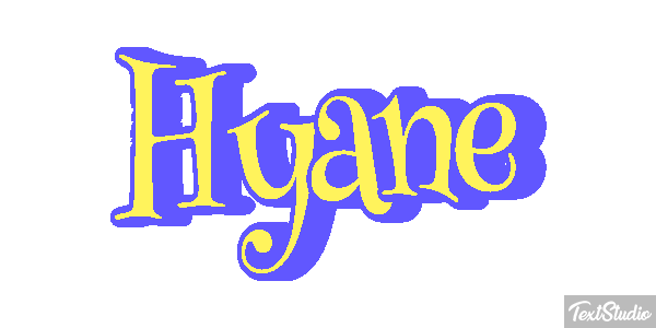 Hyäne Texteffekt