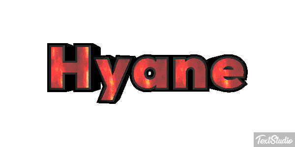 Hyäne Texteffekt