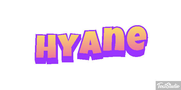 Hyäne Texteffekt
