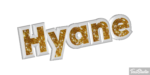 Hyäne Texteffekt