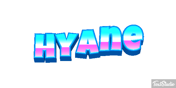 Hyäne Texteffekt