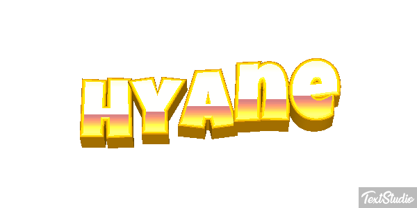 Hyäne Texteffekt