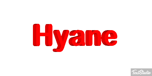 Hyäne Texteffekt