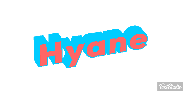 Hyäne Texteffekt