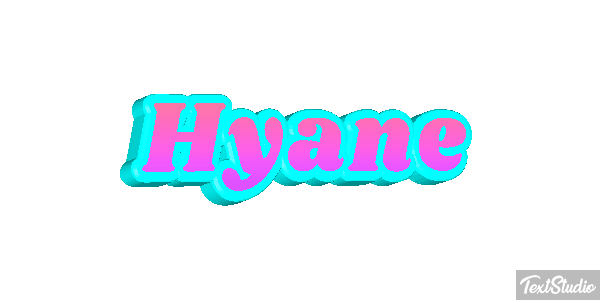 Hyäne Texteffekt