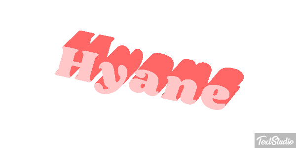 Hyäne Texteffekt