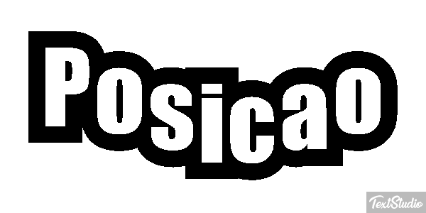 Posição Efeito do texto