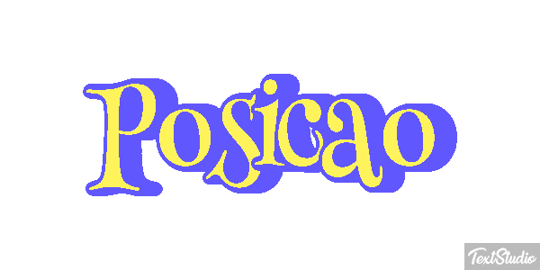 Posição Efeito do texto