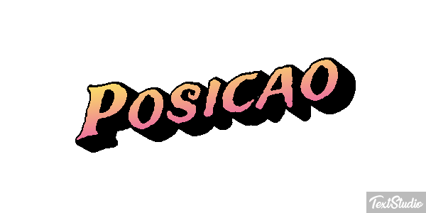 Posição Efeito do texto