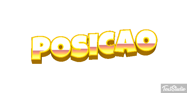 Posição Efeito do texto