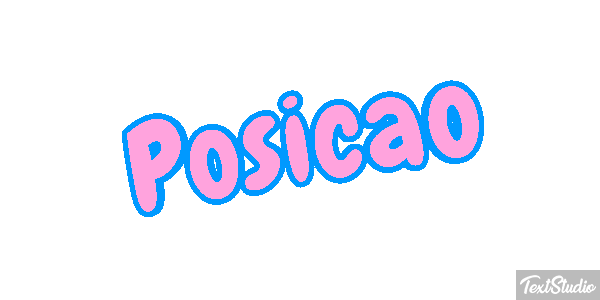 Posição Efeito do texto