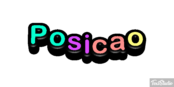 Posição Efeito do texto