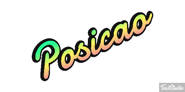Posição Efeito do texto