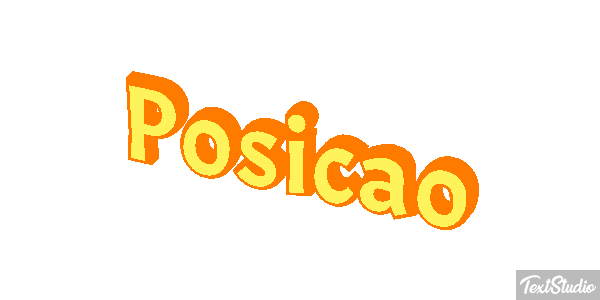 Posição Efeito do texto