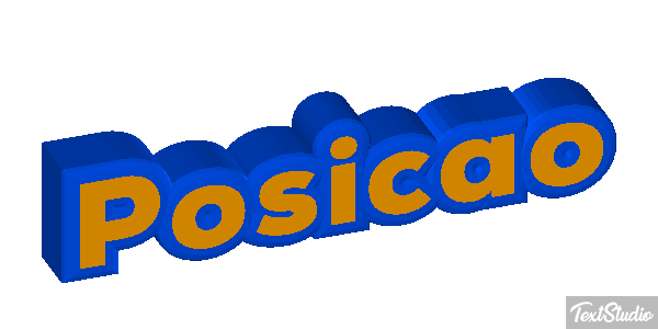 Posição Efeito do texto
