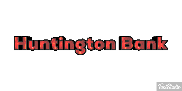 Huntington Bank Tekst effect
