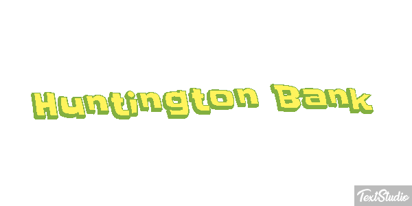 Huntington Bank Tekst effect