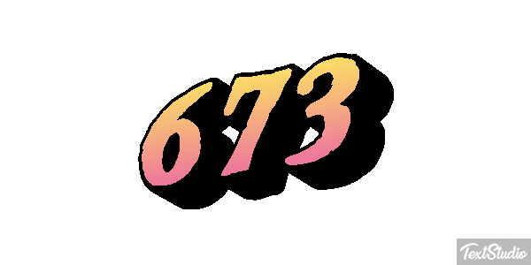 673 Texteffekt