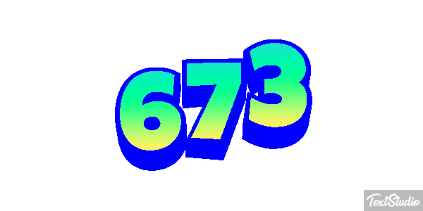 673 Texteffekt