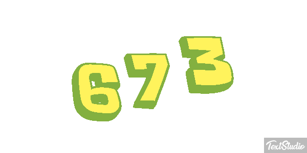 673 Texteffekt