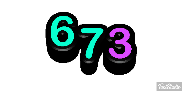 673 Texteffekt