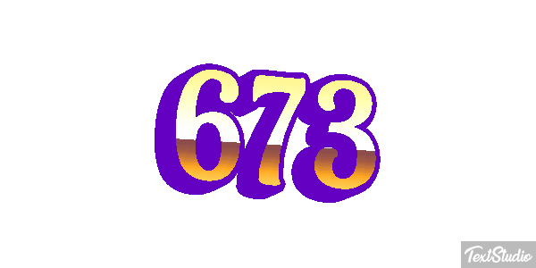 673 Texteffekt