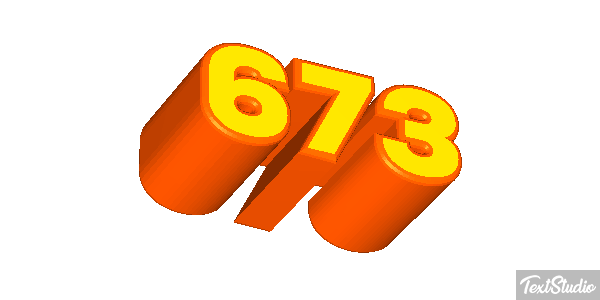 673 Texteffekt