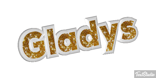 Gladys Tekst effect