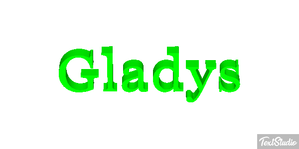 Gladys Efeito do texto