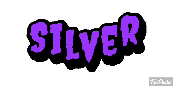 Silver Text effect