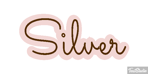 Silver Text effect