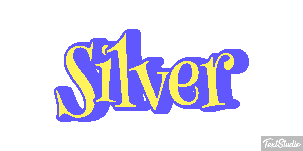 Silver Text effect