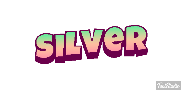 Silver Text effect