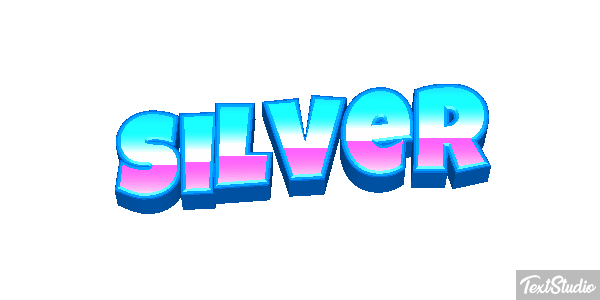 Silver Text effect