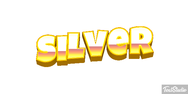 Silver Text effect
