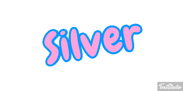 Silver Text effect