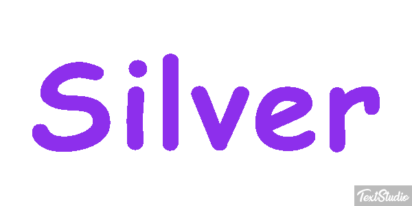Silver Text effect