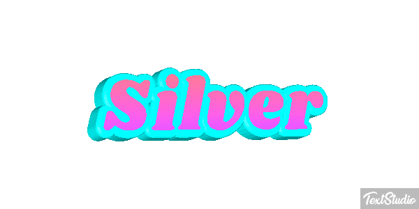 Silver Text effect