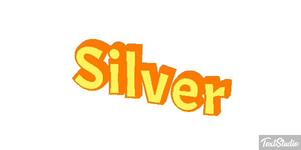 Silver Text effect