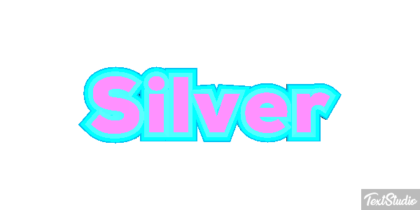 Silver Text effect