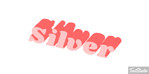Silver Text effect