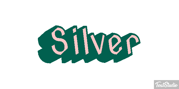 Silver Text effect