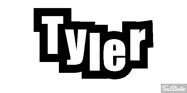 Tyler Effet de texte